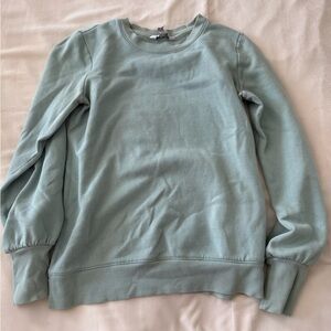 Nine West puff sleeve sweatshirt crewneck